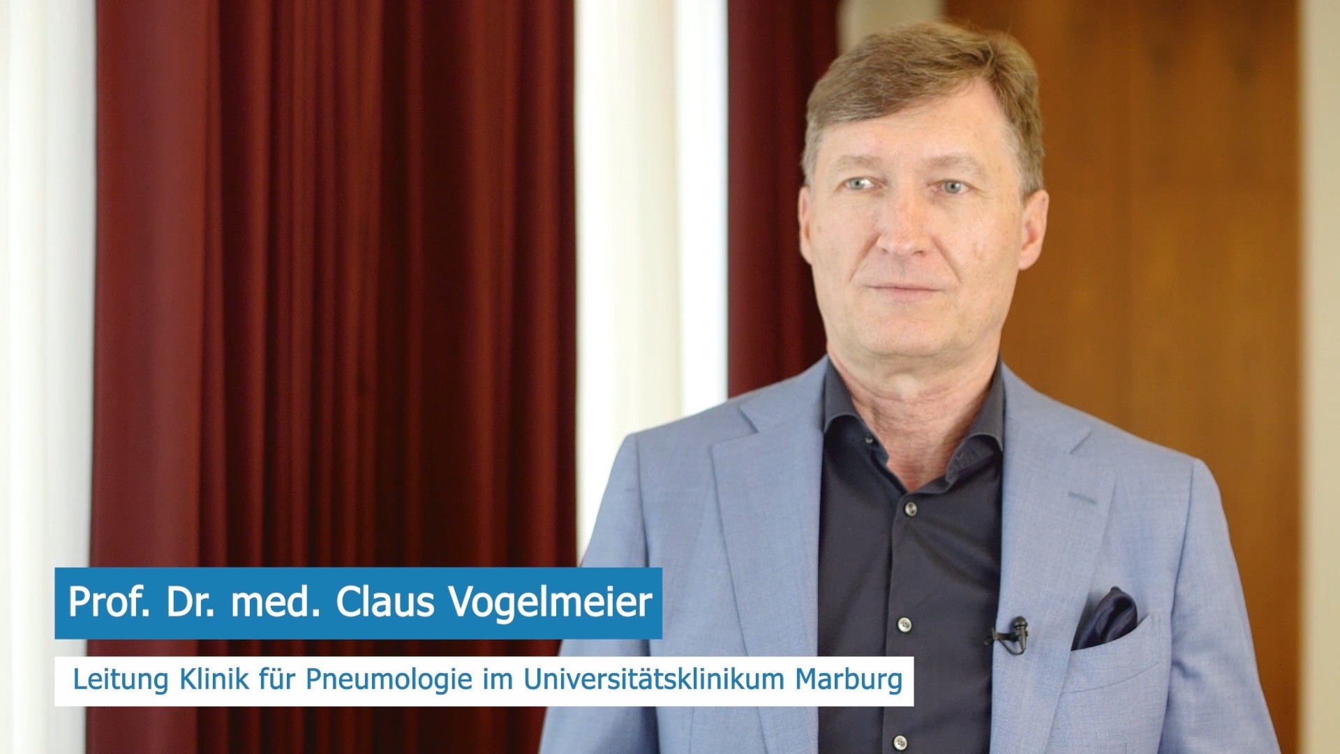 COPD Therapie in der Klinik. Prof. Dr. med. Claus Vogelmeier geht im Interview auf die Besonderheiten der CODP Therapie in der Klinik ein.